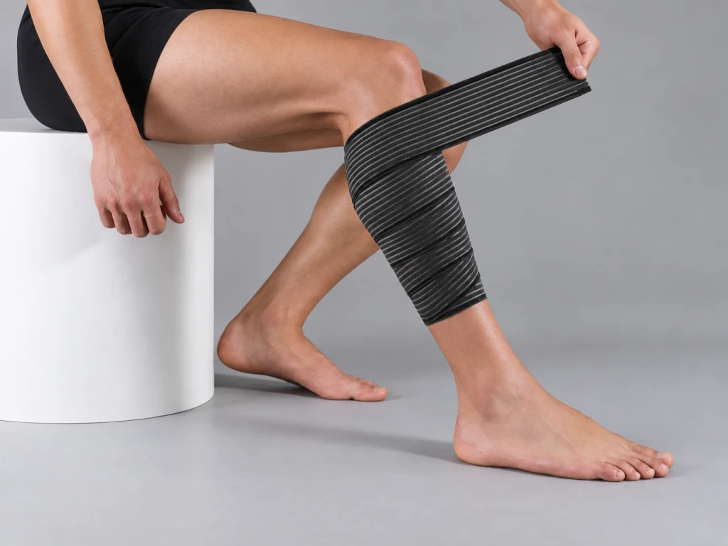 Elastic Calf Support Wraps