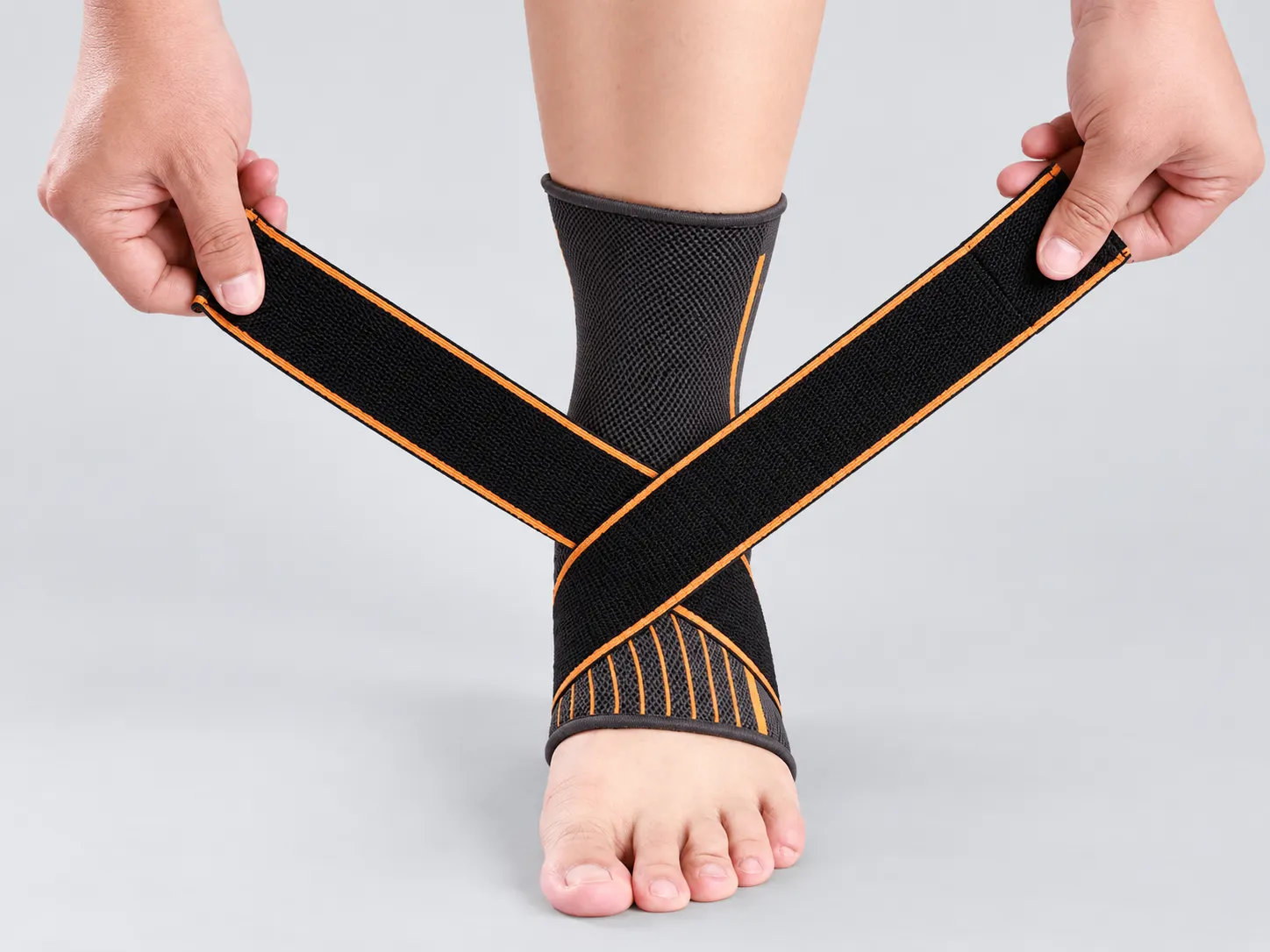 Figure-8 Elastic Ankle Wrap