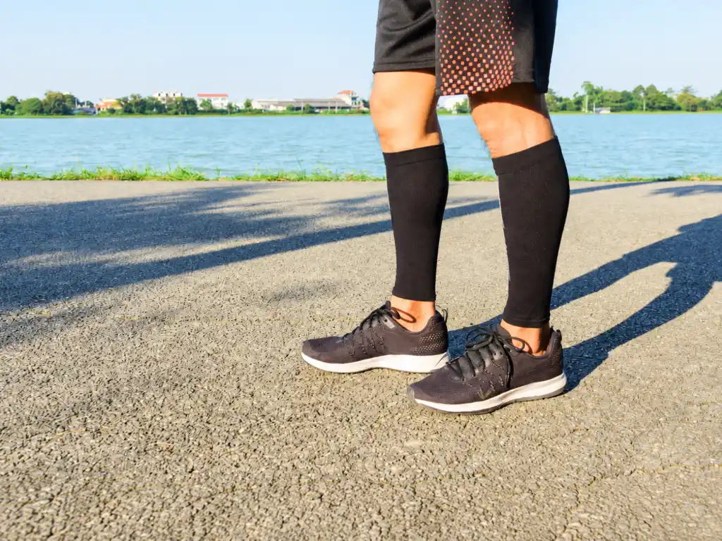 Knitted Calf Sleeve structure