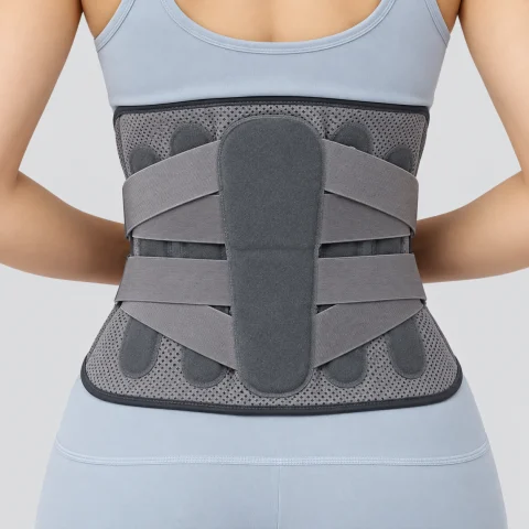 Lower Back Support Brace with Fastening