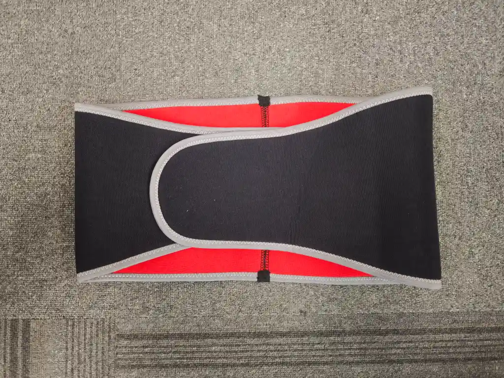 Neoprene back support material