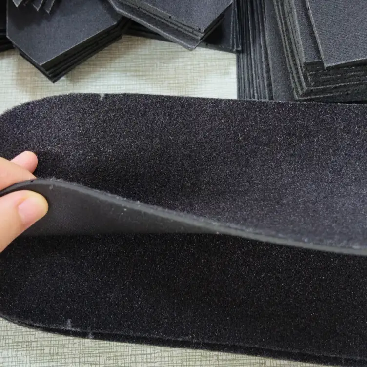 Neoprene fabric close-up