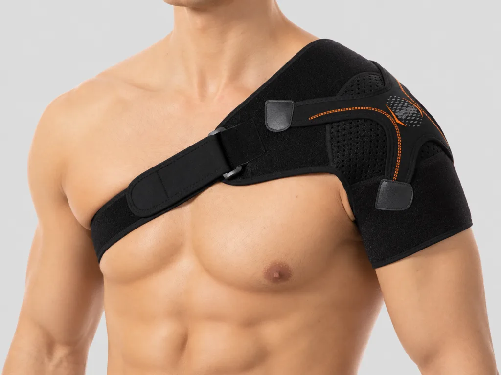 Shoulder Stabilizer Brace with control straps